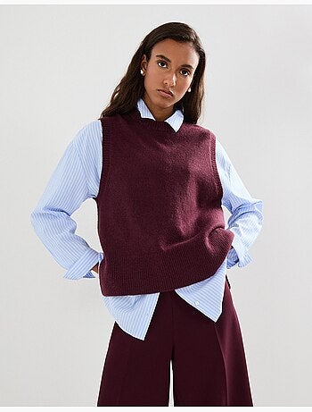 Gilet tricoté, MO Fashion