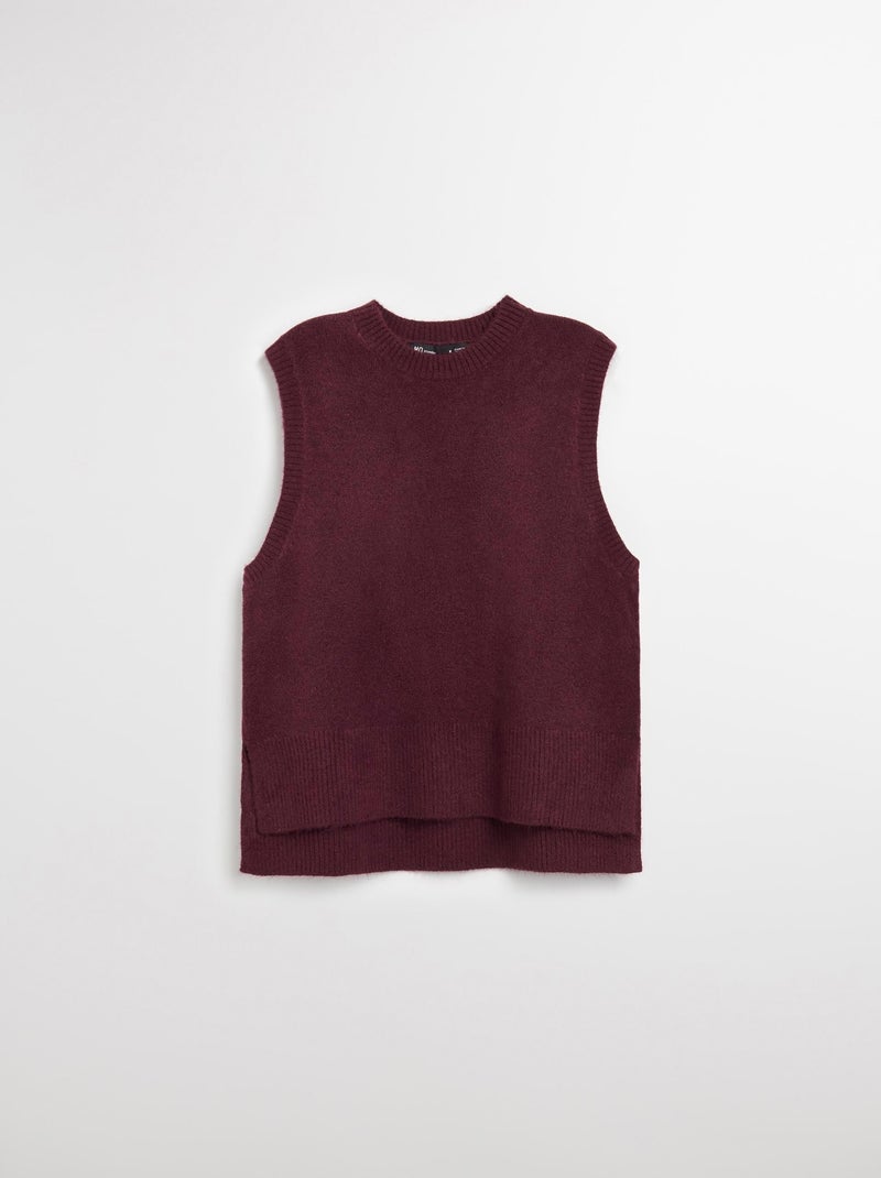 Gilet tricoté, MO Fashion Rouge - Kiabi