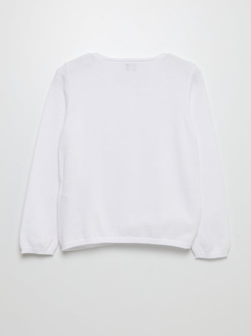 Gilet uni à pressions aimantées - collection facile à enfiler - Kiabi