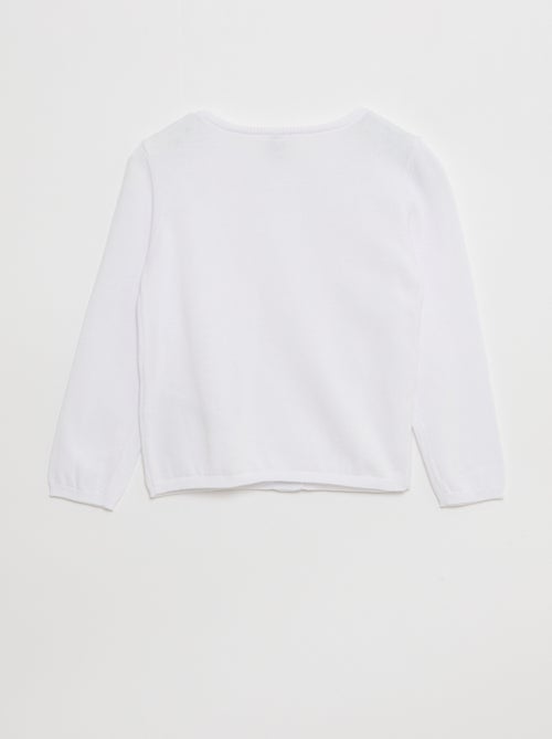 Gilet uni à pressions aimantées - So Easy - Kiabi