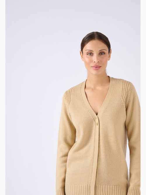 Gilet uni boutonné - Damart - Kiabi Gilet uni boutonné - Damart - Kiabi
