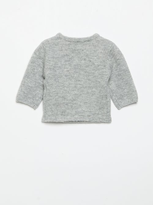 Gilet uni forme cache-cœur - Kiabi