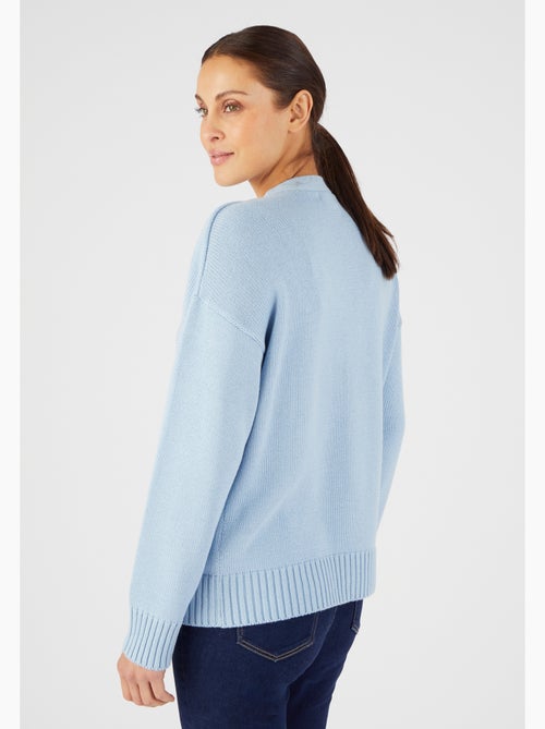 Gilet uni ou rayé esprit marin - Damart - Kiabi