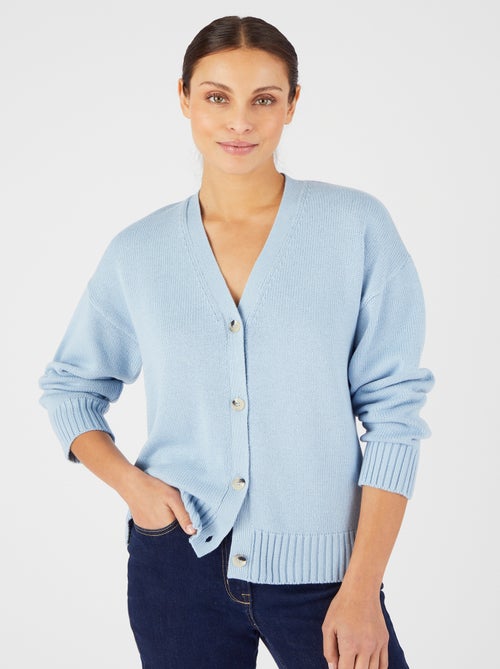 Gilet uni ou rayé esprit marin - Damart - Kiabi