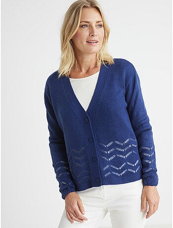 Gilet V bien long - DAXON