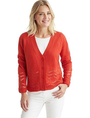 Gilet V bien long - DAXON