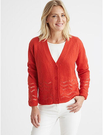 Gilet V bien long - DAXON