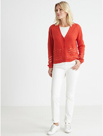 Gilet V bien long - DAXON