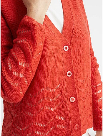 Gilet V bien long - DAXON