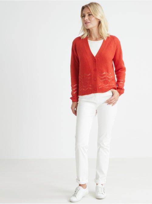 Gilet V bien long - DAXON - Kiabi