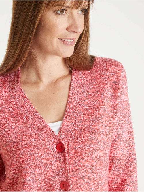 Gilet V maille chinée - DAXON - Kiabi