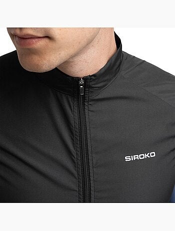 Gilet vélo coupe-vent homme cyclisme homme v1 blaast