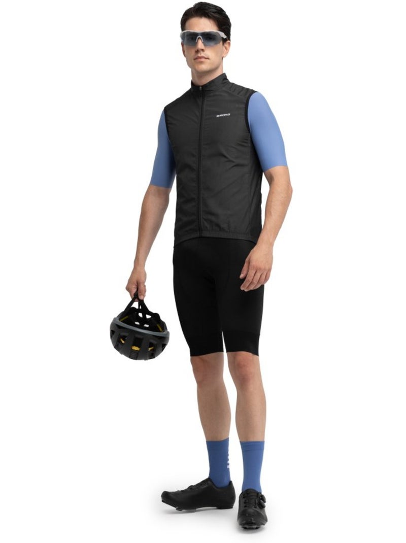 Gilet vélo coupe-vent homme cyclisme homme v1 blaast Noir - Kiabi