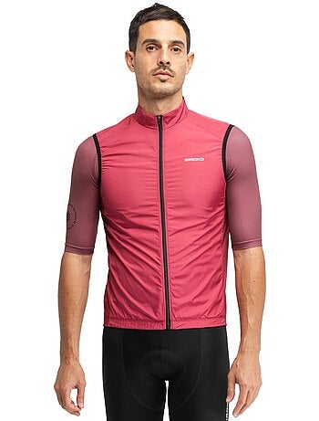 Gilet vélo coupe-vent homme cyclisme homme v1 hautacam