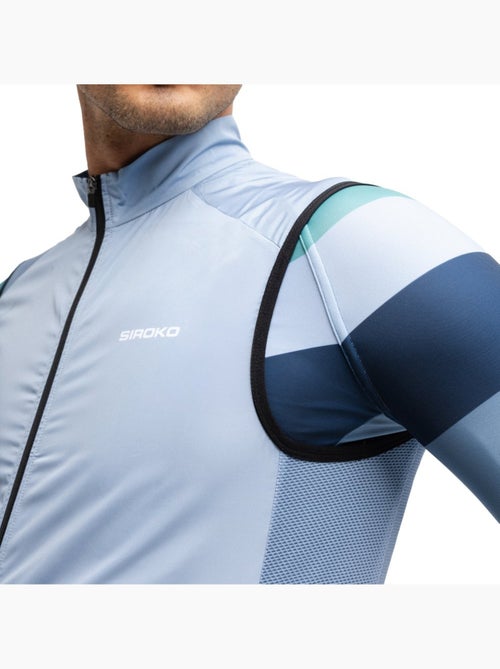 Gilet vélo coupe-vent homme cyclisme homme v1 klausen - Kiabi Gilet vélo coupe-vent homme cyclisme homme v1 klausen - Kiabi