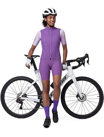 Gilet vélo coupe-vent ultraléger femme femme v2-w breeze