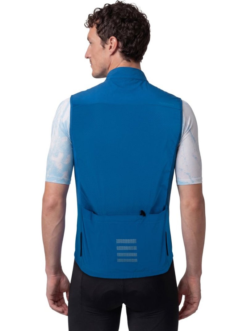 Gilet vélo coupe-vent ultraléger homme homme v2 breeze Bleu - Kiabi