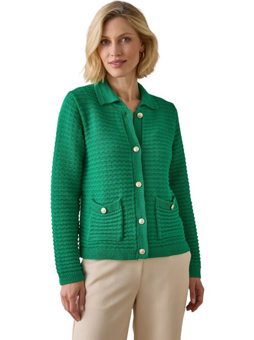 Gilet veste col polo - DAXON - Kiabi