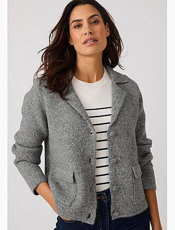 Gilet-veste col tailleur - damart