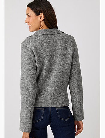 Gilet-veste col tailleur - damart