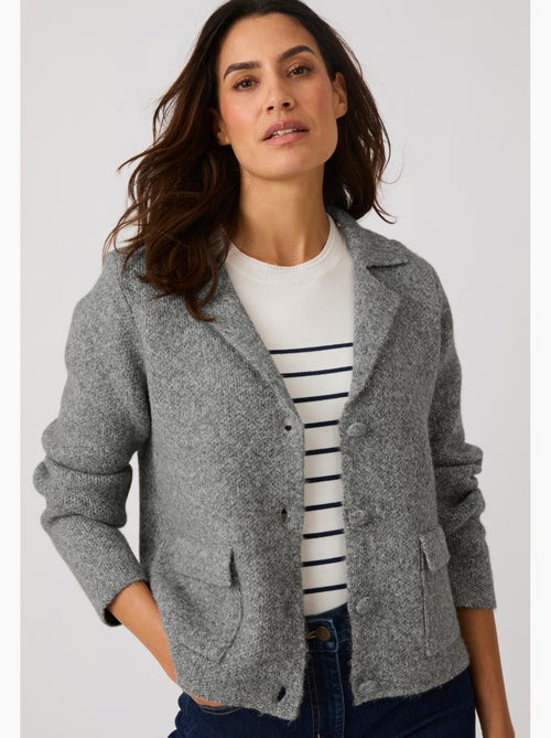 Gilet-veste col tailleur - damart - Kiabi