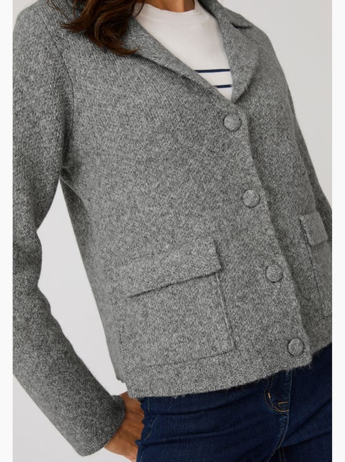 Gilet-veste col tailleur - damart - Kiabi