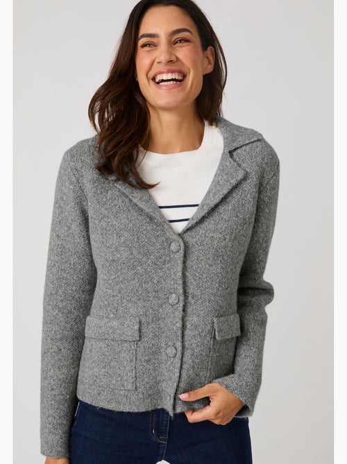 Gilet-veste col tailleur - damart - Kiabi