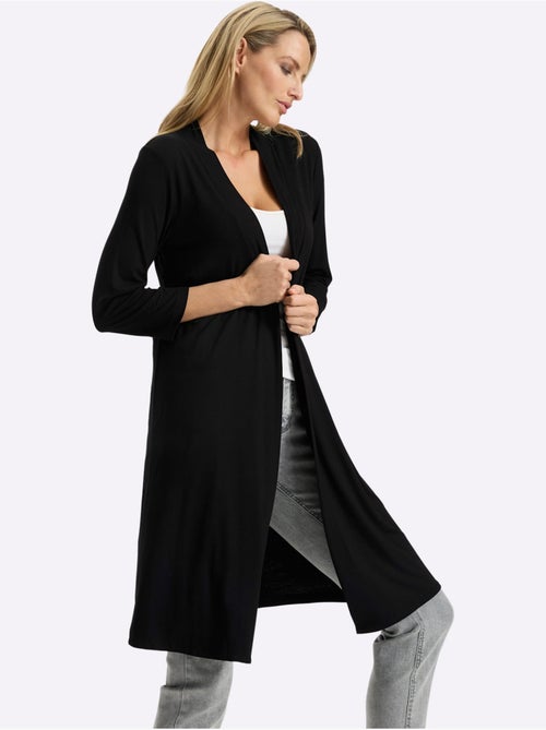 Gilet Viscose Douce Et Fluide - Taille Standard - Helline - Kiabi Gilet Viscose Douce Et Fluide - Taille Standard - Helline - Kiabi
