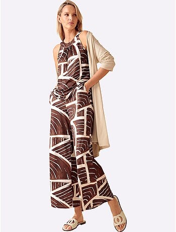 Gilet Viscose Douce Et Fluide - Taille Standard - Helline