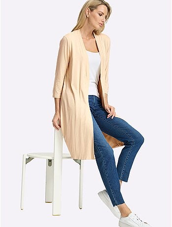 Gilet Viscose Douce Et Fluide - Taille Standard - Helline