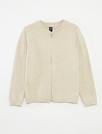 Gilet zippé - collection facile à enfiler