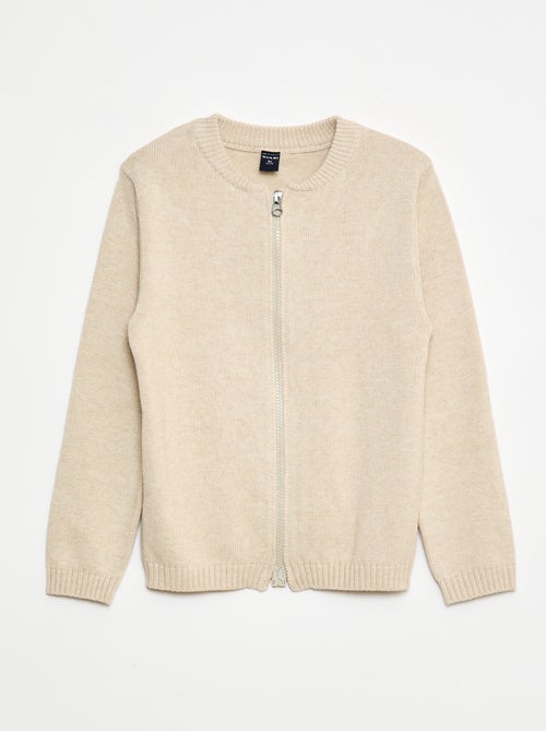 Gilet zippé - collection facile à enfiler - Kiabi