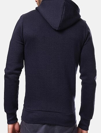 Gilet zippé à capuche