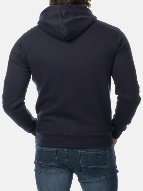 Gilet zippé à capuche , col montant - Kiabi