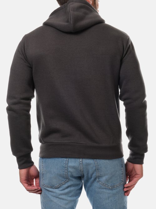 Gilet zippé à capuche - Kiabi