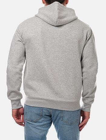 Gilet zippé à capuche