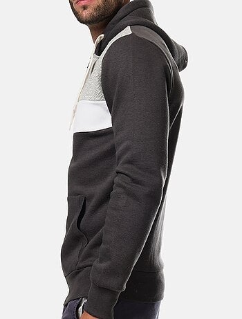 Gilet zippé à capuche