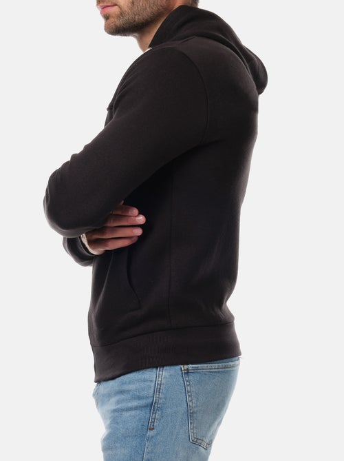 Gilet zippé à capuche - Kiabi