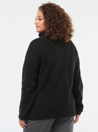 Cardigan zippé avec col camionneur TALLY main image 1