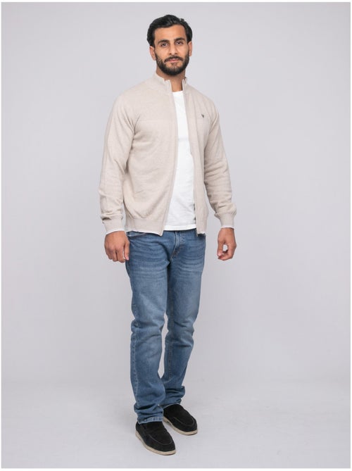 Gilet zippé amoulin - Kiabi Gilet zippé amoulin - Kiabi