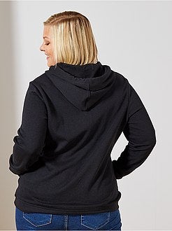 Gilet zippé avec capuche - Kiabi