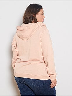 Gilet zippé avec capuche - Kiabi