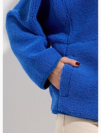 Gilet zippé chaud polaire, col montant - afibel