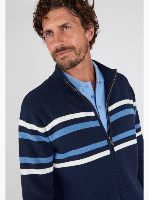 Gilet zippé col montant - Damart - Kiabi