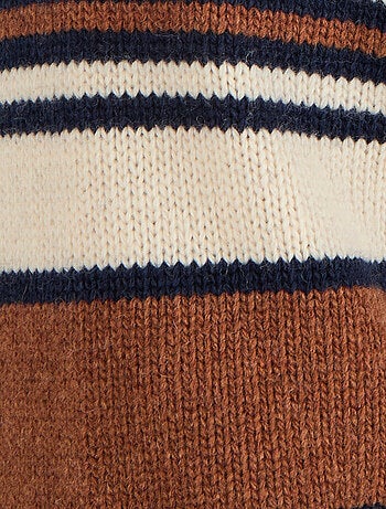 Gilet zippé col montant 50% laine - Damart