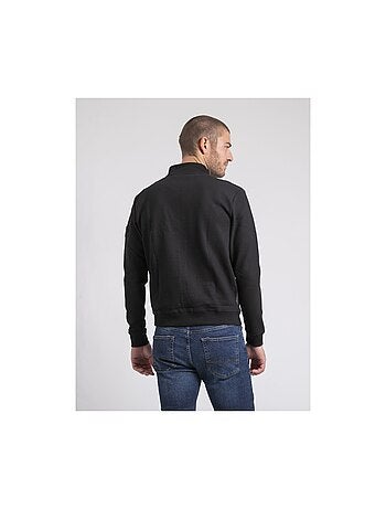 Gilet zippé col montant bi-matière WILOFTI