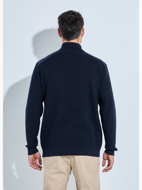 Gilet zippé col montant coton - Afibel - Kiabi