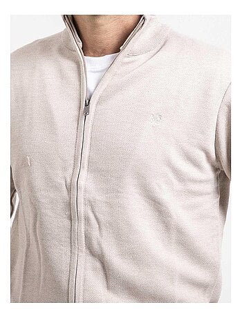 Gilet zippé col montant LAMELVIN