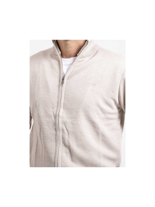 Gilet zippé col montant LAMELVIN - Kiabi