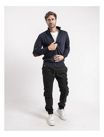 Gilet zippé col montant LAMELVIN